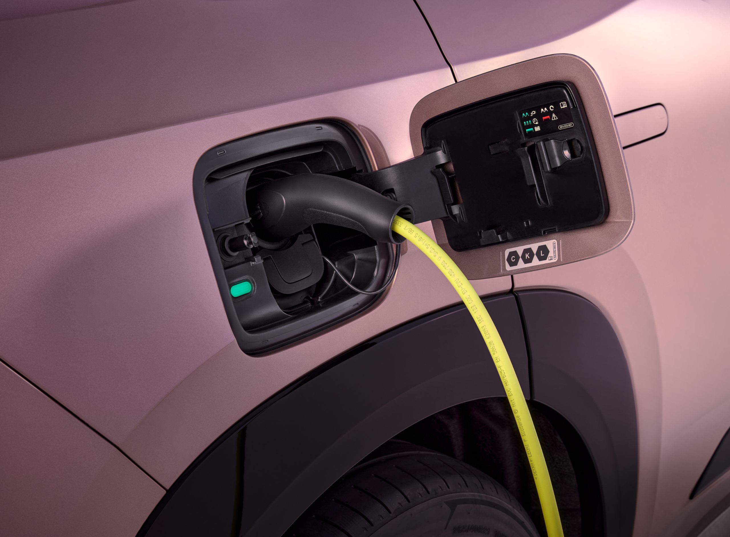 Skoda Peaq charging