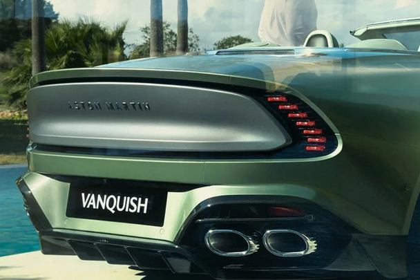 Vanquish Volante rear