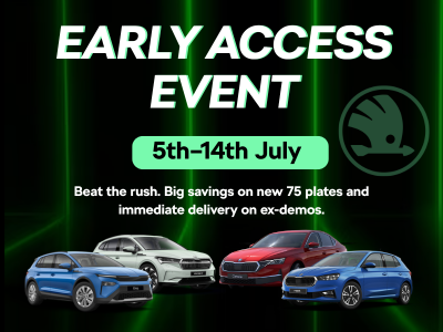 Startin Škoda Early Access Event: Drive Away Now or Beat the September Rush! | 5th–14th July