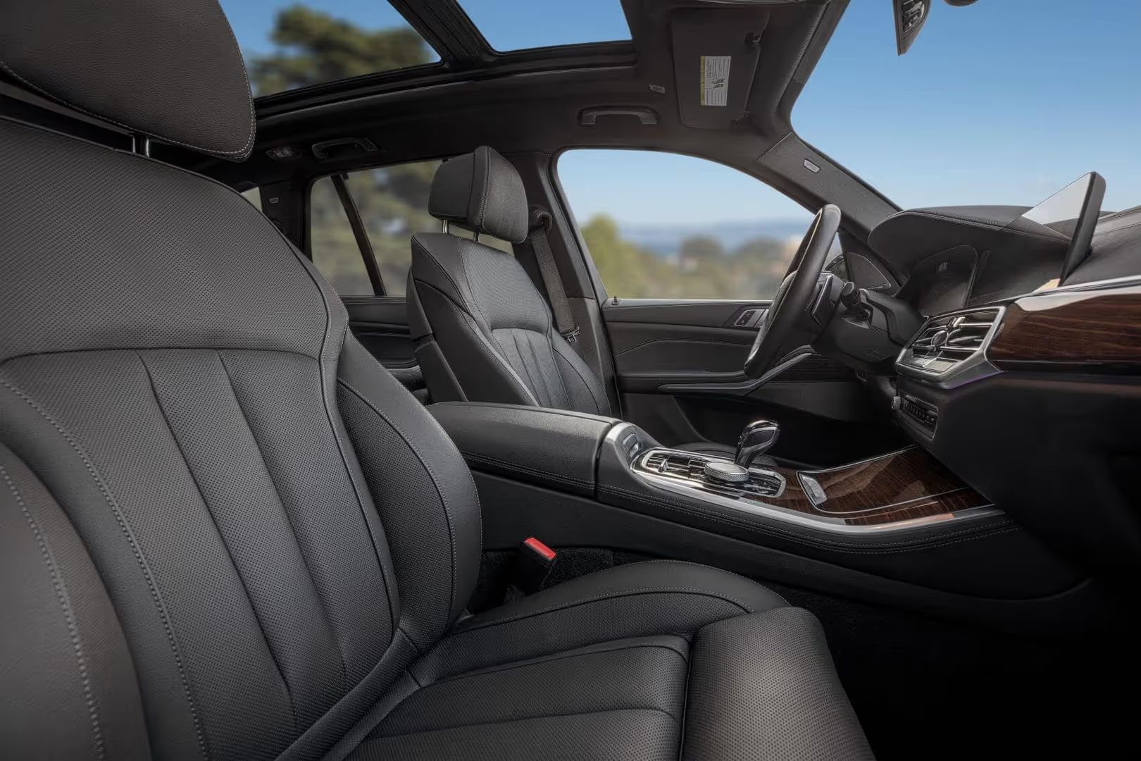 GardX Protect Stainguard applied to front seats of Volvo car