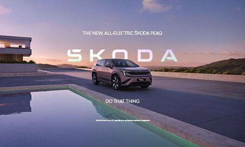 The new, all-electric Škoda Peaq