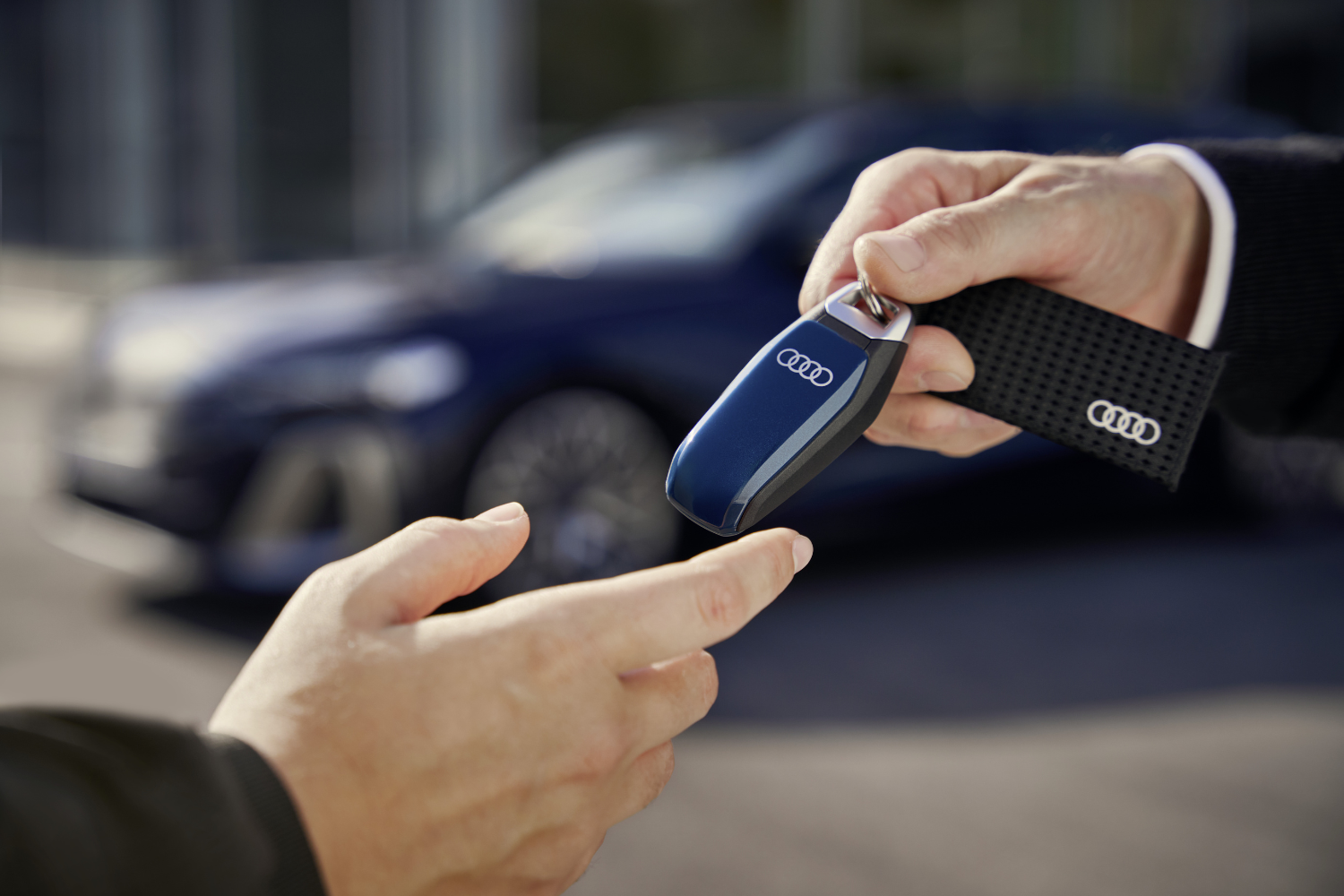 Audi Key Handover