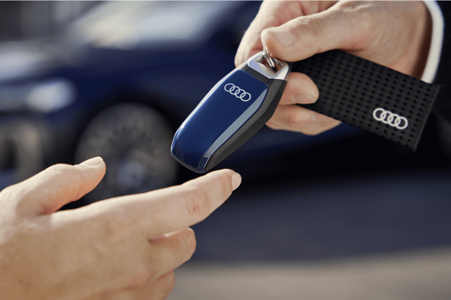 Audi Key Handover
