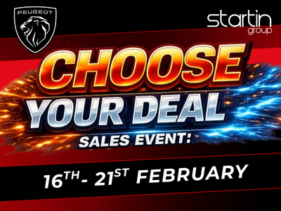 Peugeot Sales Event | Extra Savings at Startin Group