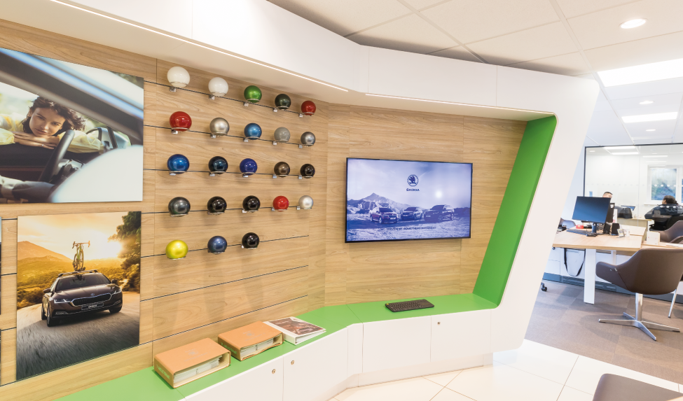 SKODA Botley - Showroom - Interior
