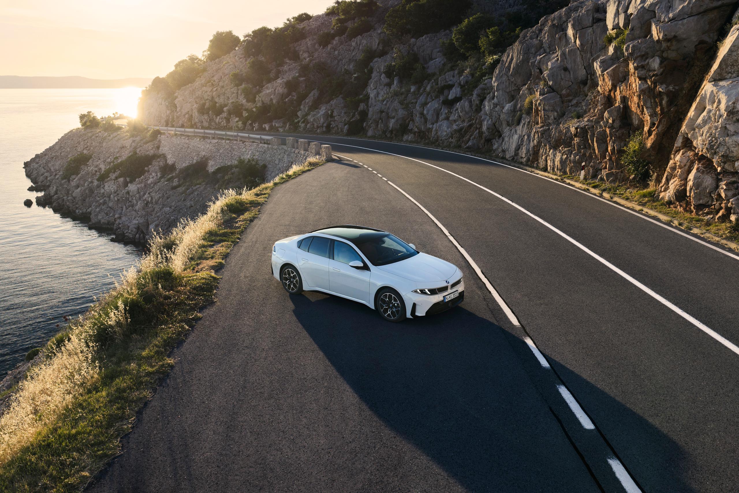 New BMW i3 parked