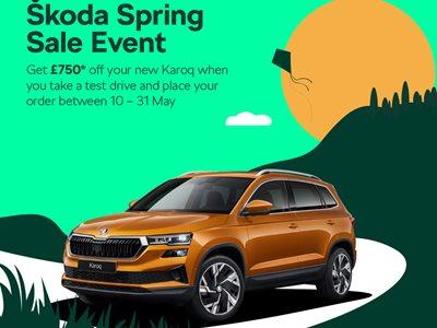 Startin Skoda Spring Sale Event