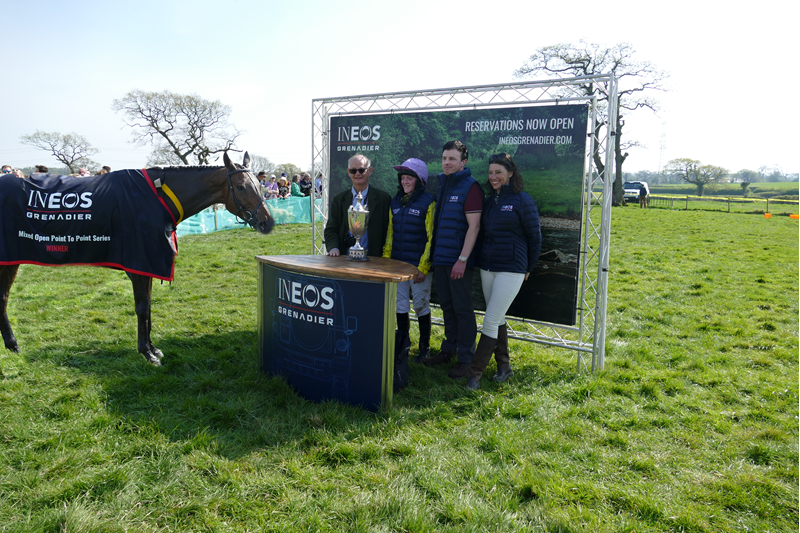 INEOS Grenadier at Horse Race event