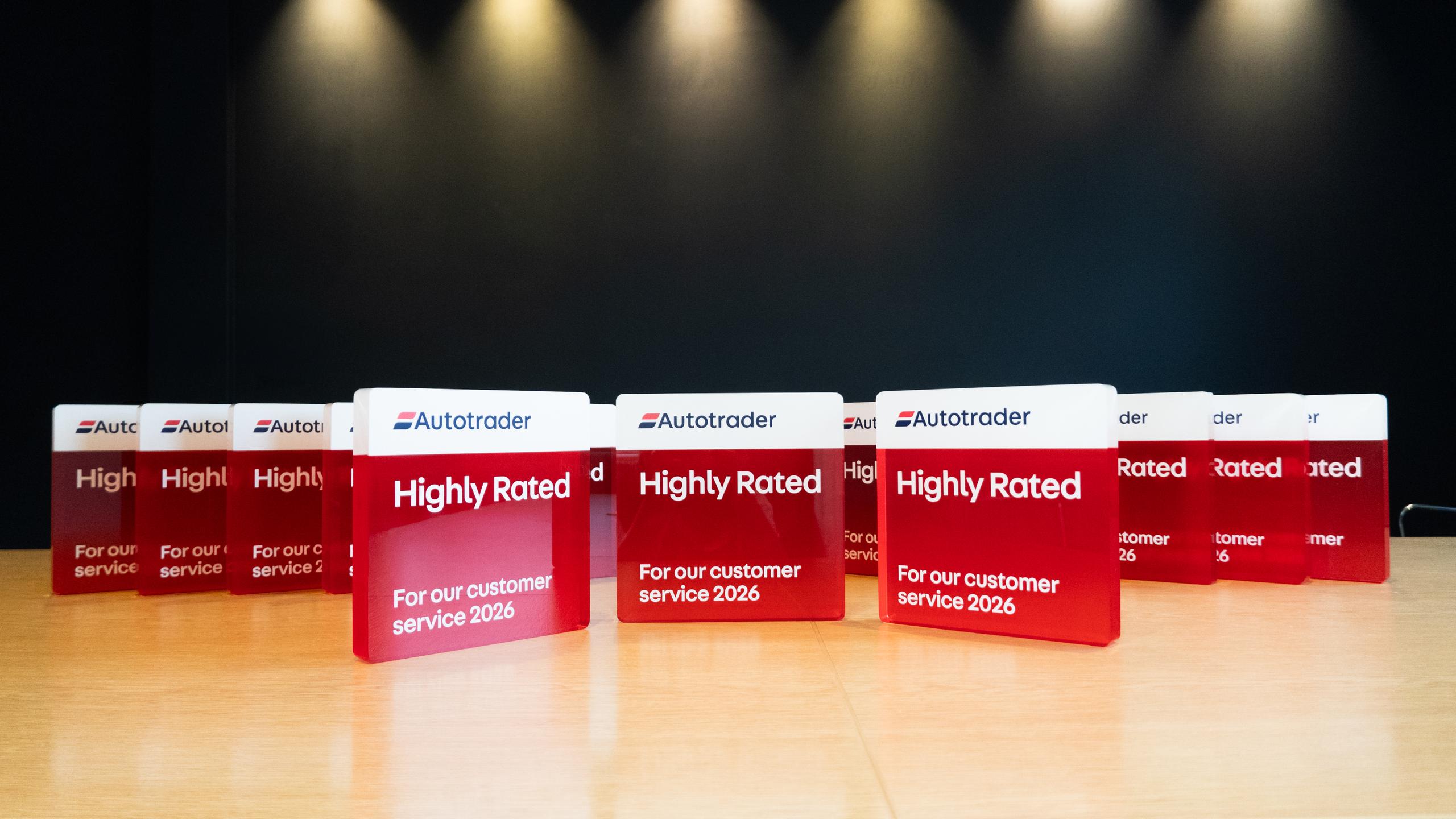 AutoTrader Highly Rated Awards