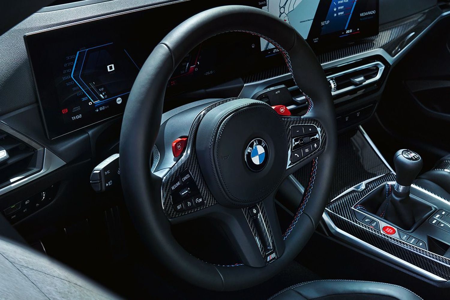 New BMW M2 Coupe steering controls