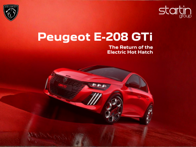 Peugeot E-208 GTi: The Return of the Electric Hot Hatch