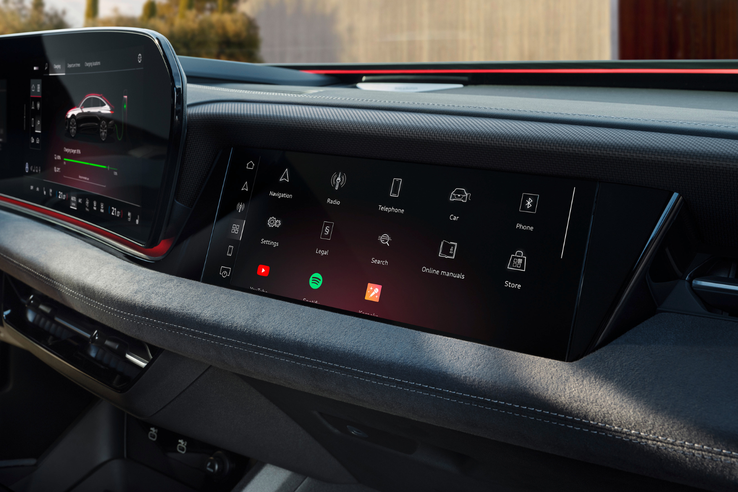 The latest technology inside of the new Audi S6 e-tron Sportback, available at Belfast and Portadown Audi.