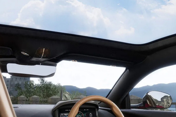 DB12 Coupe panoramic roof