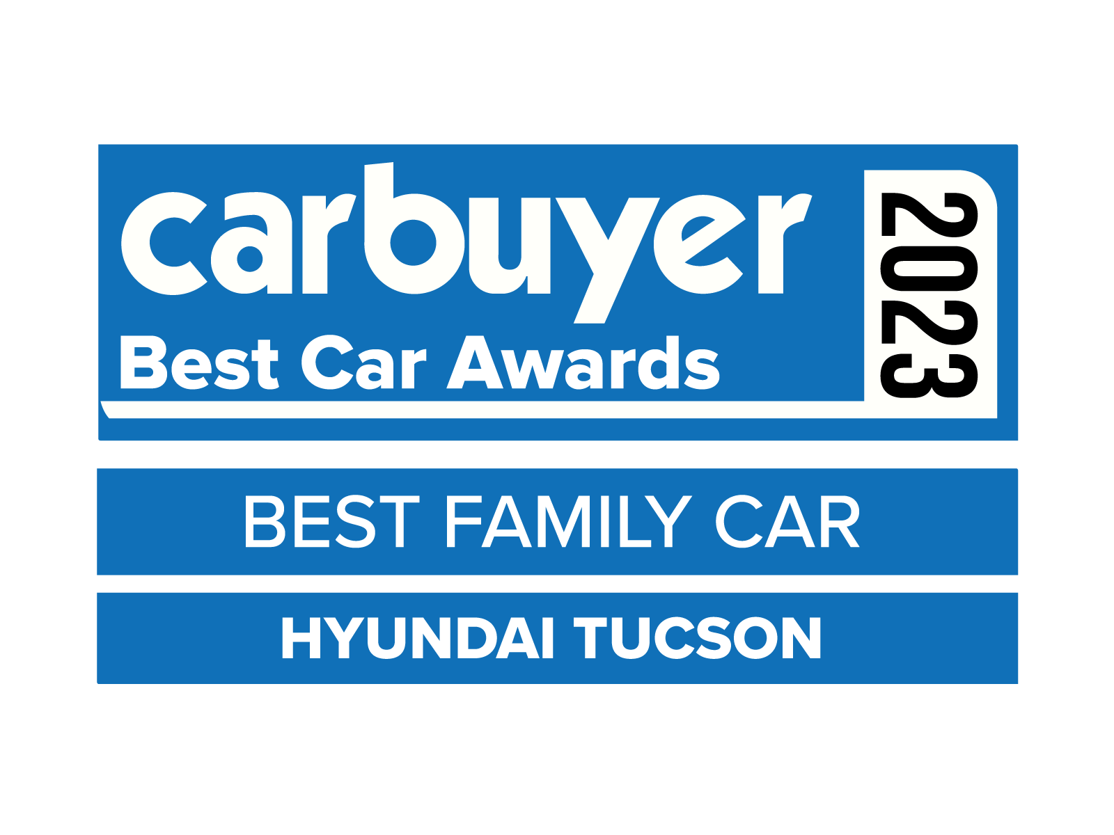 CarBuyer Best Family Car 2023 - Hyundai Tucson