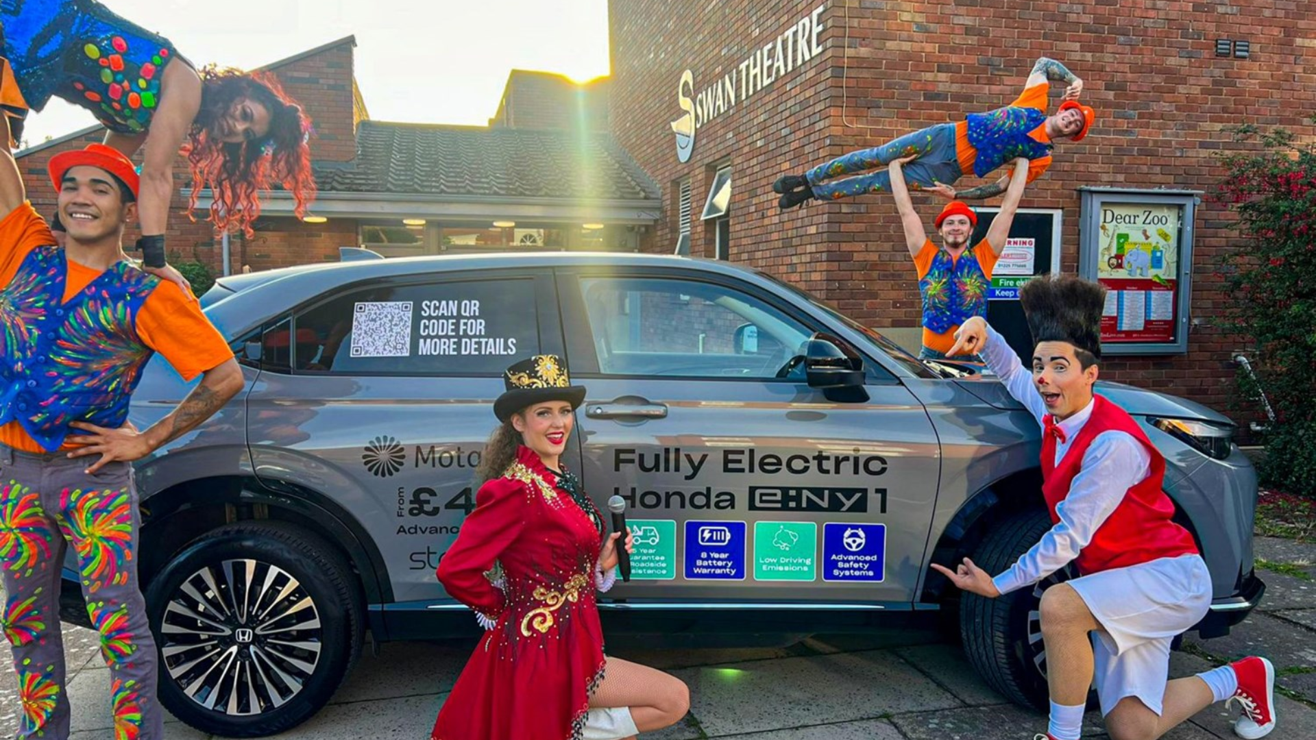 Startin Honda Are proud to support Circus Starr!