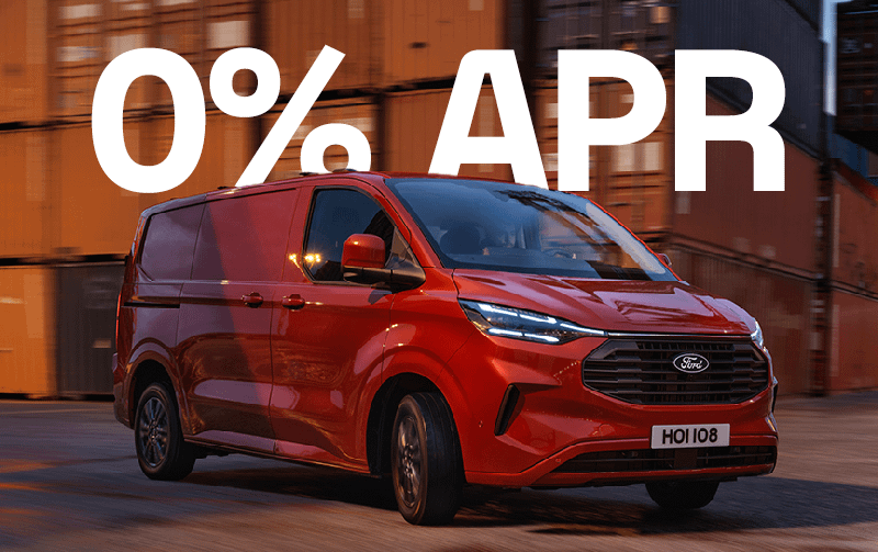Transit Custom Diesel 0% Offer