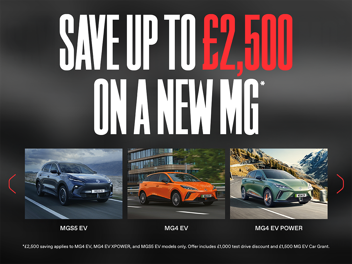 MG Announces Grant For MG4 EV and MGS5 EV