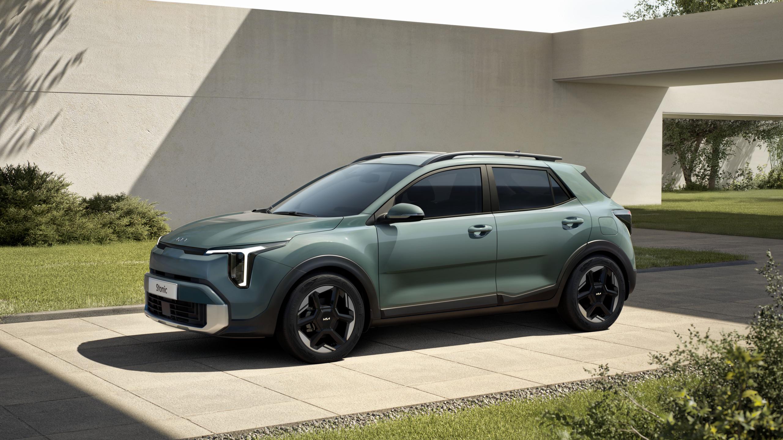 Green Kia Stonic