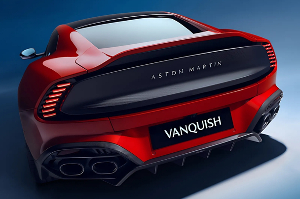 Vanquish Coupe rear