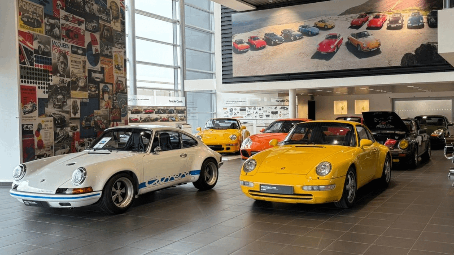 Porsche Classic Cars at Porsche Centre Leeds