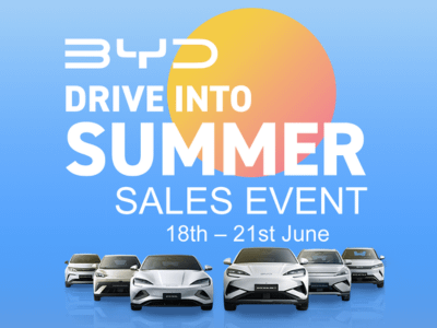 BYD ‘Drive Into Summer’ Sales Event at Startin BYD Redditch