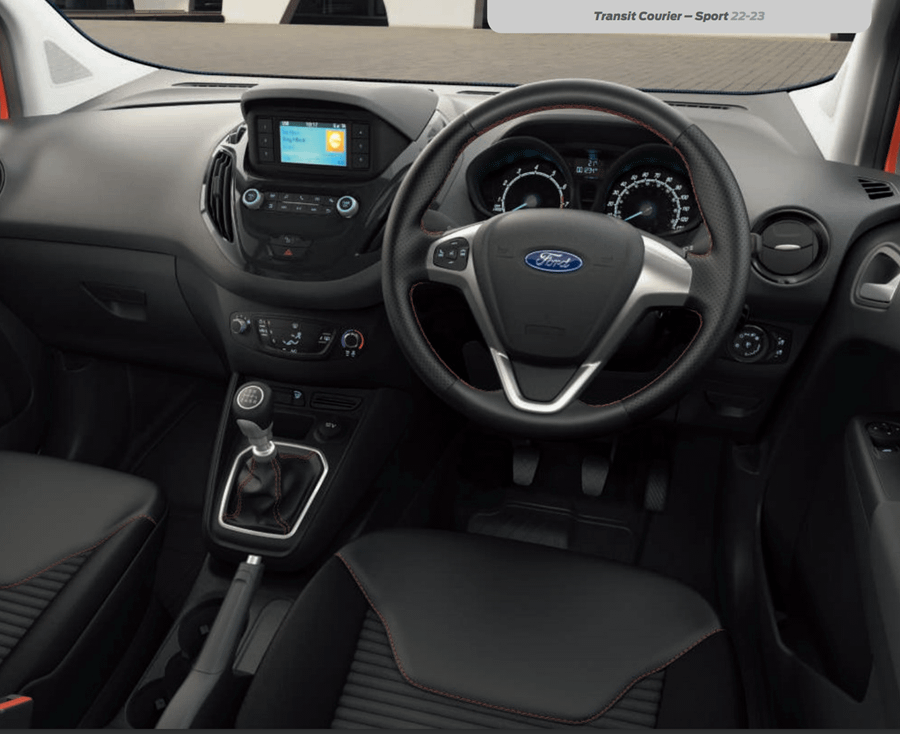 Ford Transit Courier Sport Interior