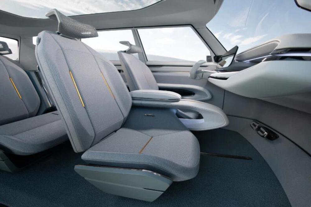 front seat of kia ev9