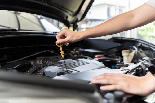 Checking Car Oil
