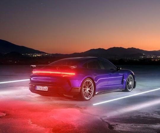 The Porsche Taycan Turbo GT with Weissach Package