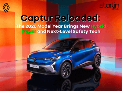 Captur Reloaded: The 2026 Model Year Brings New Hybrid Power and Next-Level Safety Tech