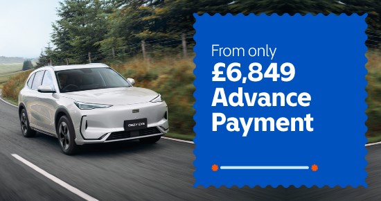 Geely EX5 Motability Scheme Offers