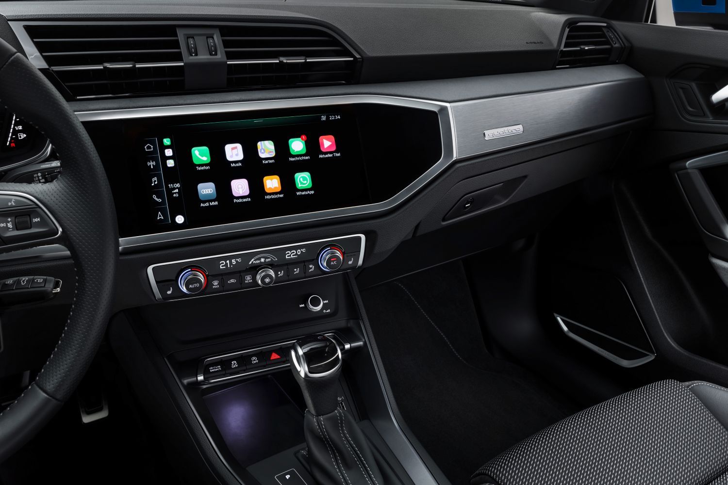 New Audi Q3 infotainment system