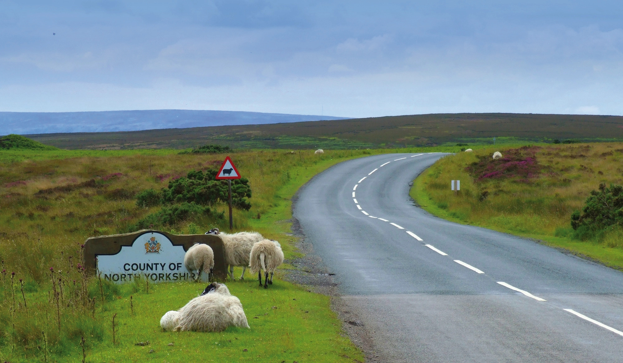 Scenic route in North Yorkshire