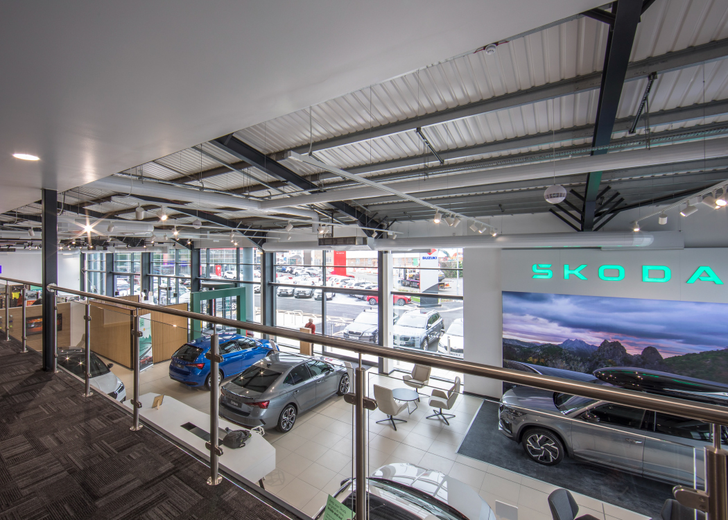 Richmond Skoda is the first in the UK to feature the new Skoda branding seeing their biggest CI refresh in 30 years