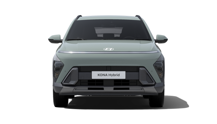 Hyundai KONA Hybrid in Mirage Green