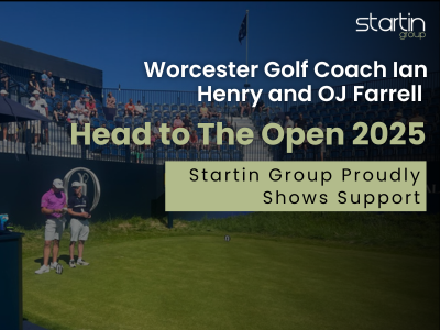 Worcester Golf Pro Ian Henry Heads to The Open 2025 as Caddy to OJ Farrell – Backed by Startin Group