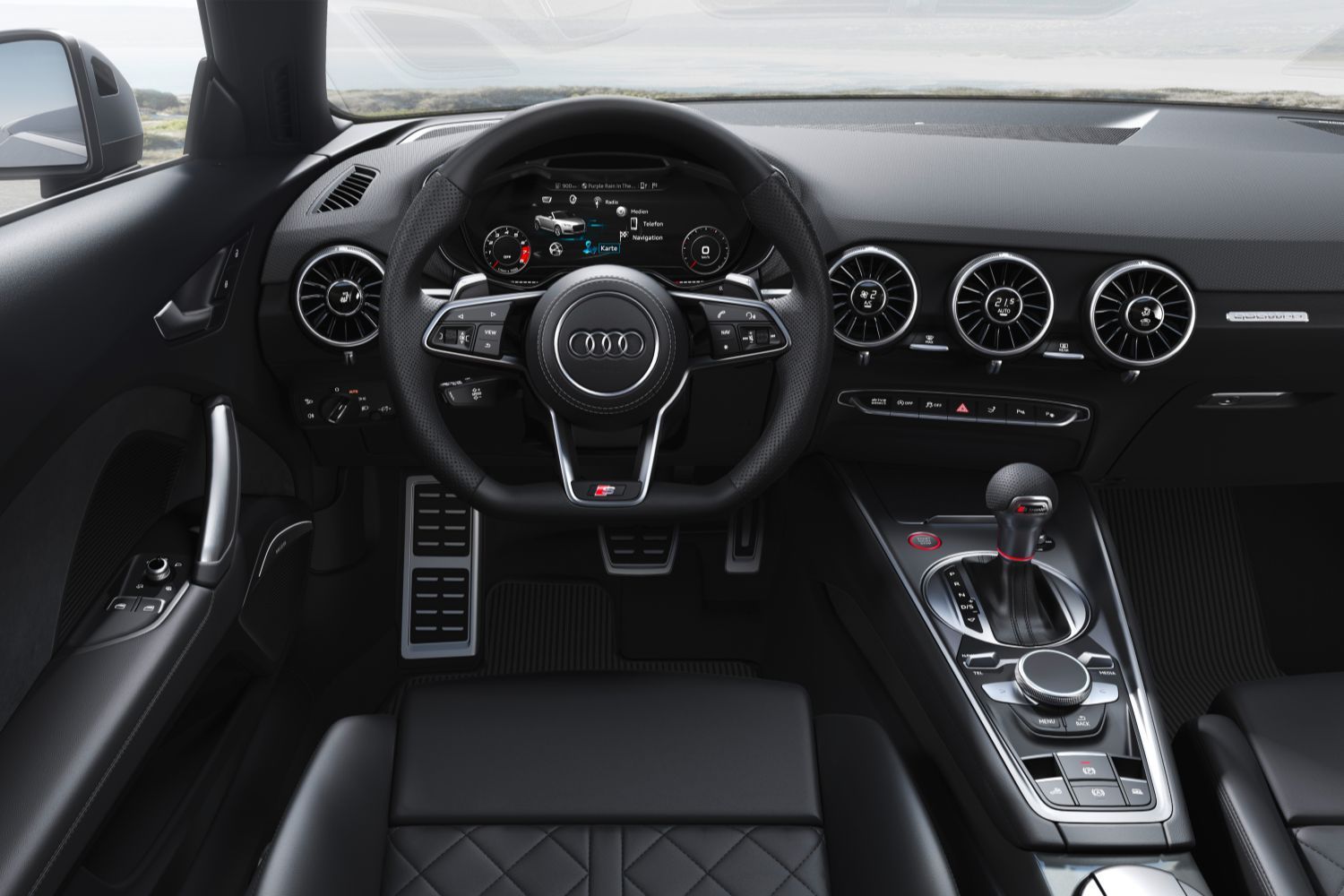 New Audi TTS Roadster image of digital cockpit