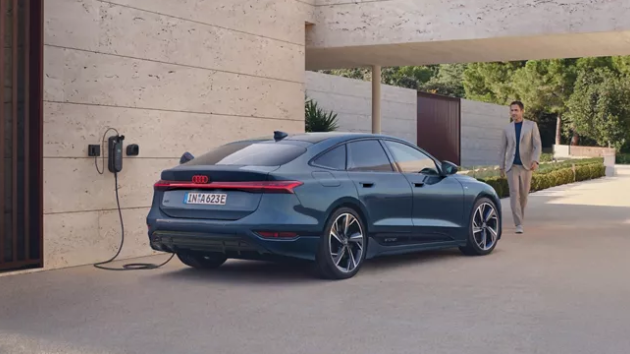 Audi A7 vehicle charging