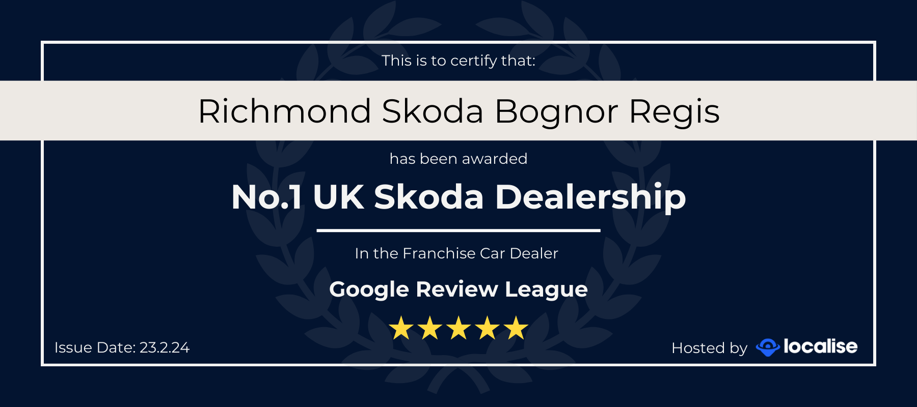 RICHMOND ŠKODA & MG BOGNOR REGIS TAKE THE LEAD IN CUSTOMER SATISFACTION