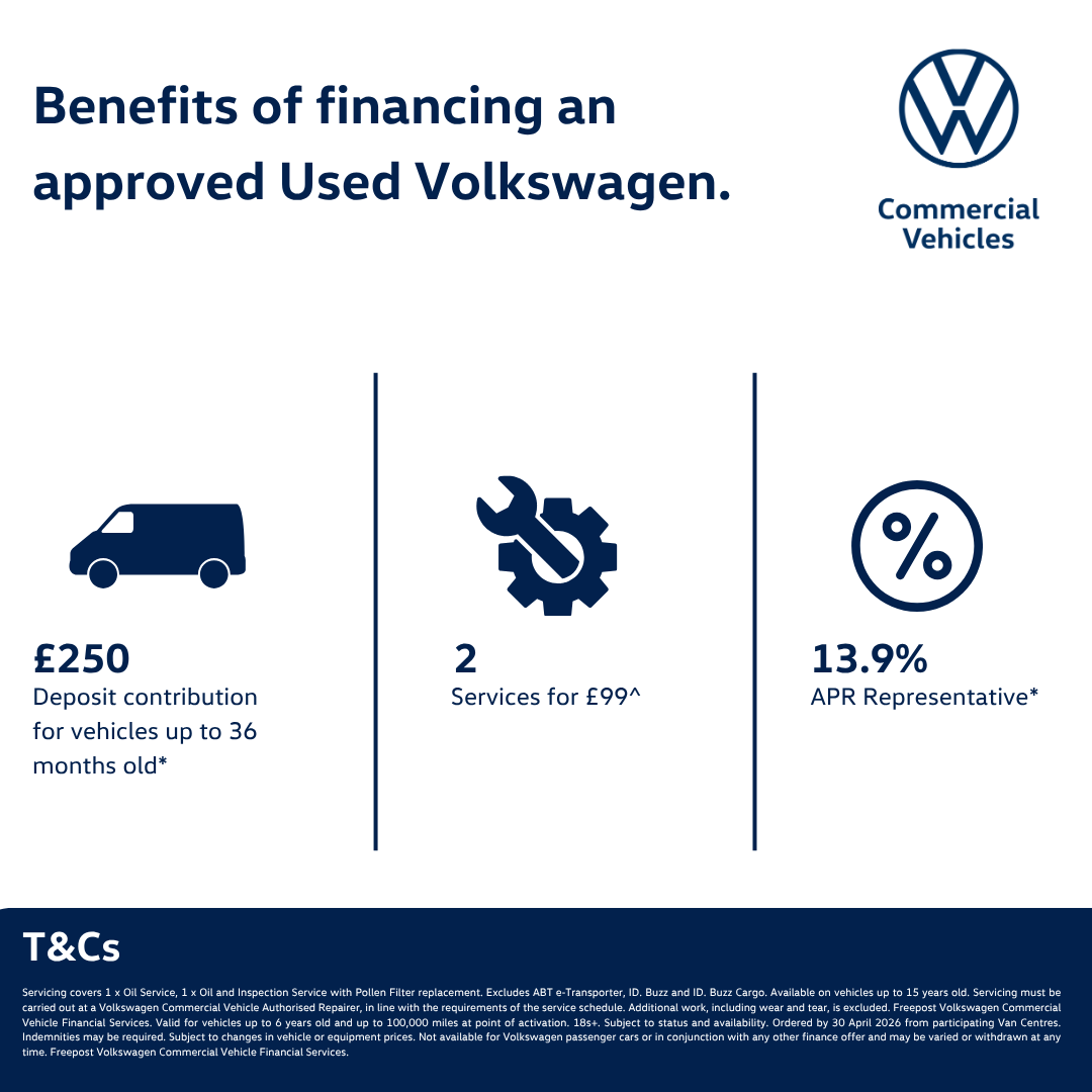 Benefits of financing an approved used Volkswagen
