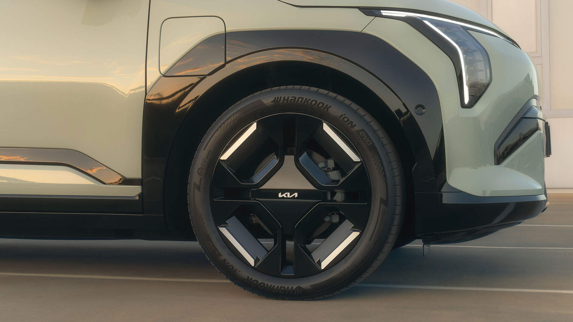 wheels of Kia EV3