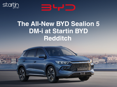 The All-New BYD Sealion 5 DM-i at Startin BYD Redditch | Affordable Plug-In Hybrid SUV