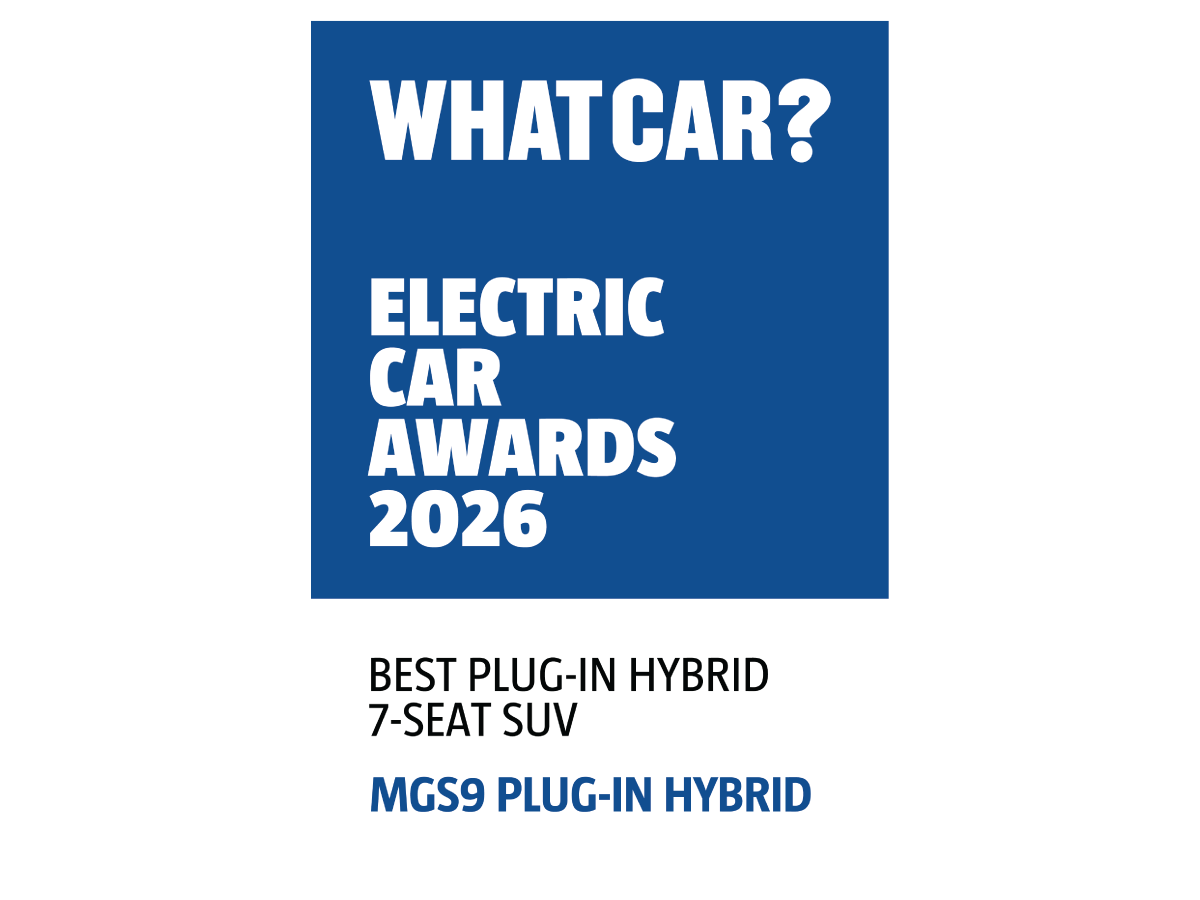 WhatCar Best Plug-in Hybrid 7-Seat SUV 2026 - MGS9 Plug-in Hybrid