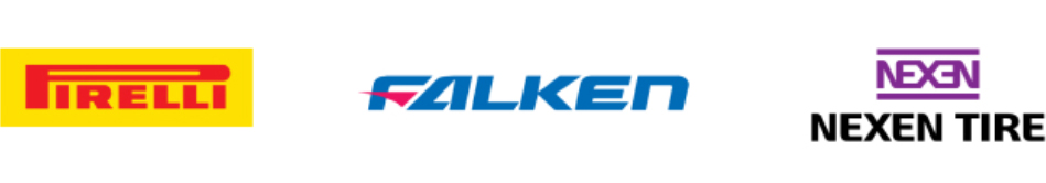 Pirelli, Falken, Nexen Tyre