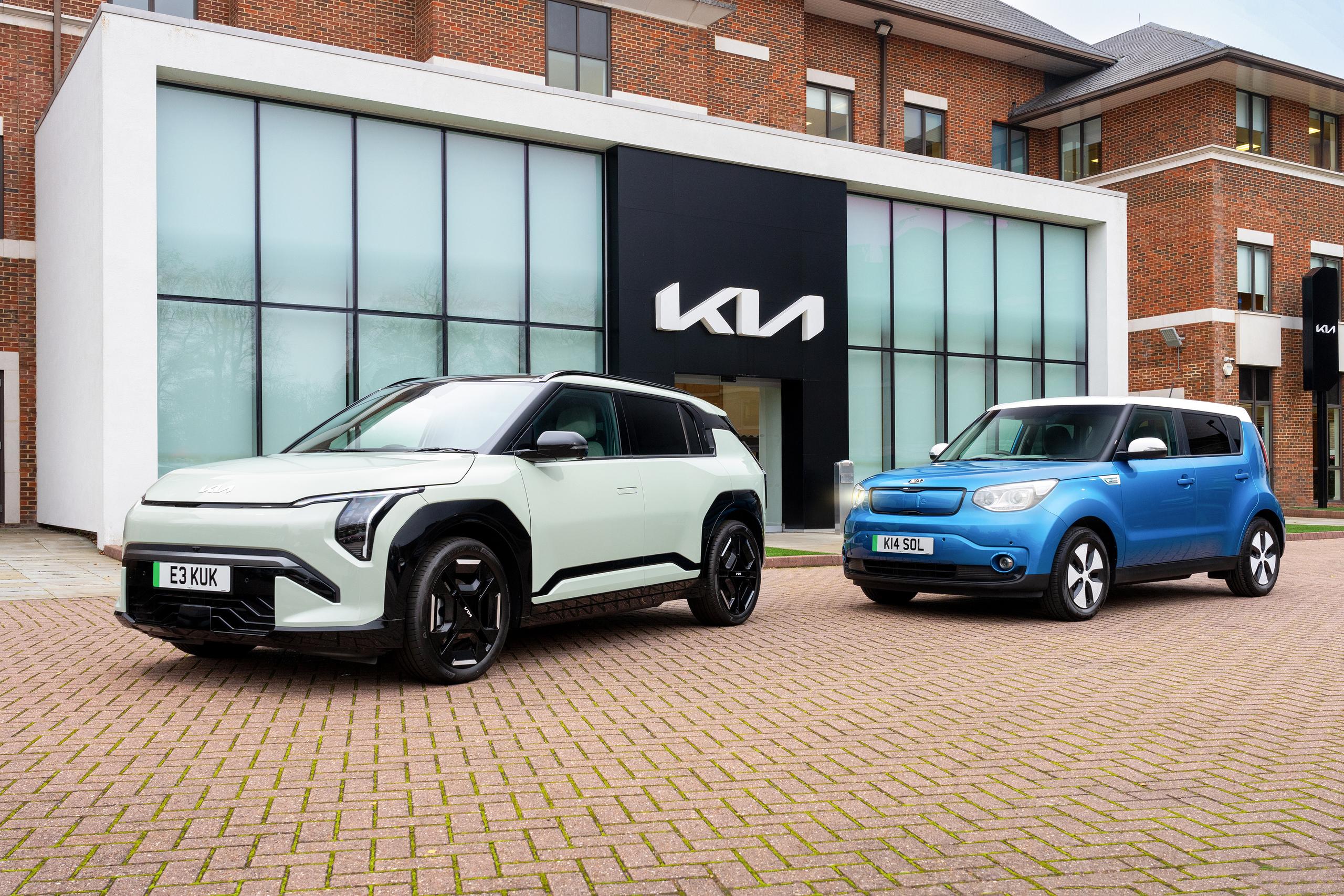 Kia EV3 and Soul EV