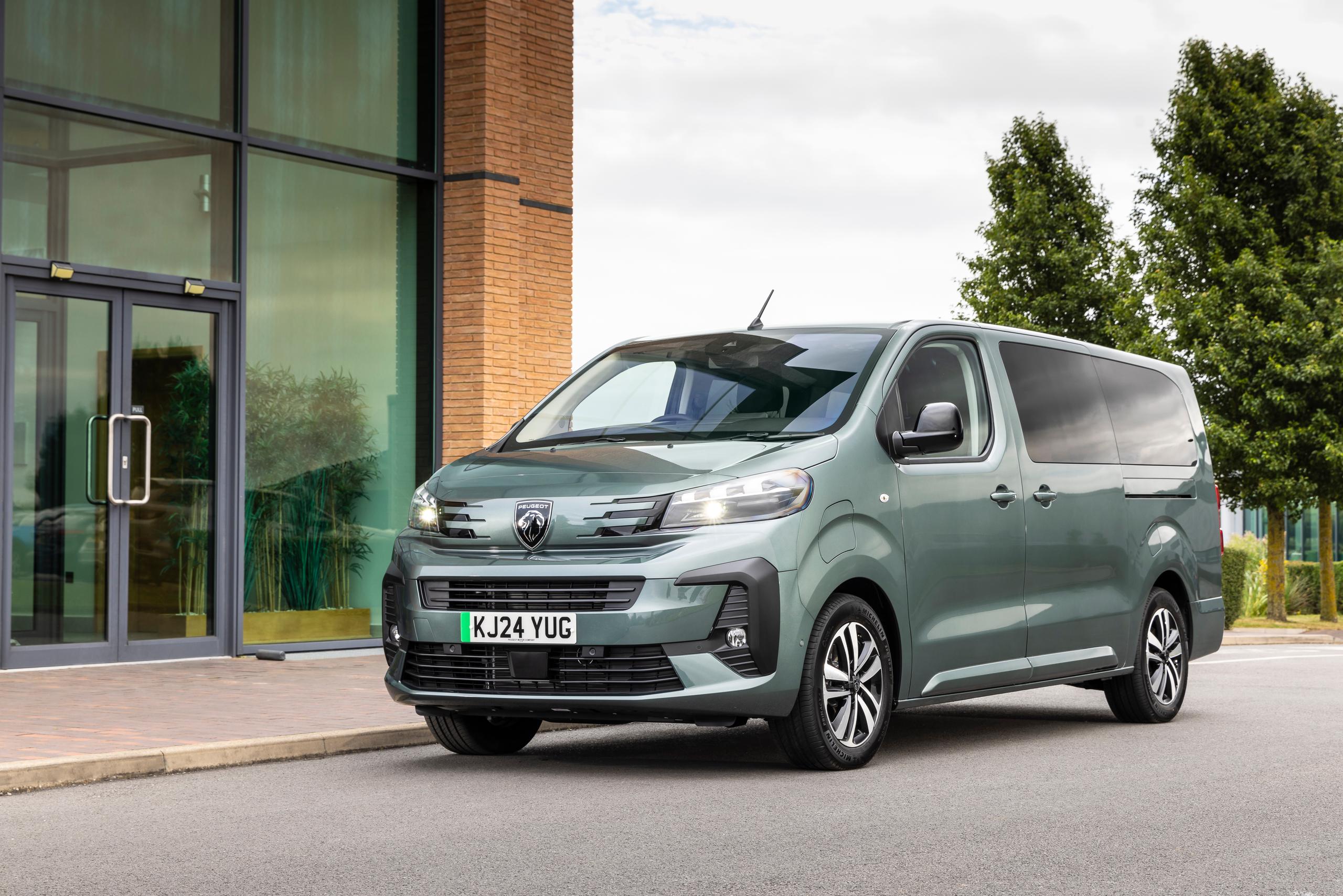 Peugeot E-Traveller Benefits from UK Electric Car Grant