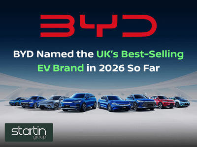 BYD Named the UK’s Best-Selling EV Brand in 2026 So Far