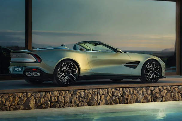 Vanquish Volante roof