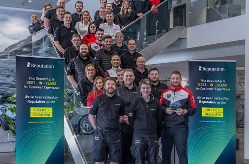 Porsche Centre Teesside Takes the Top Spot on Reputation.com for 2024