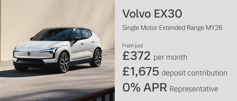 Volvo EX30 Finance Offer From Caffyns